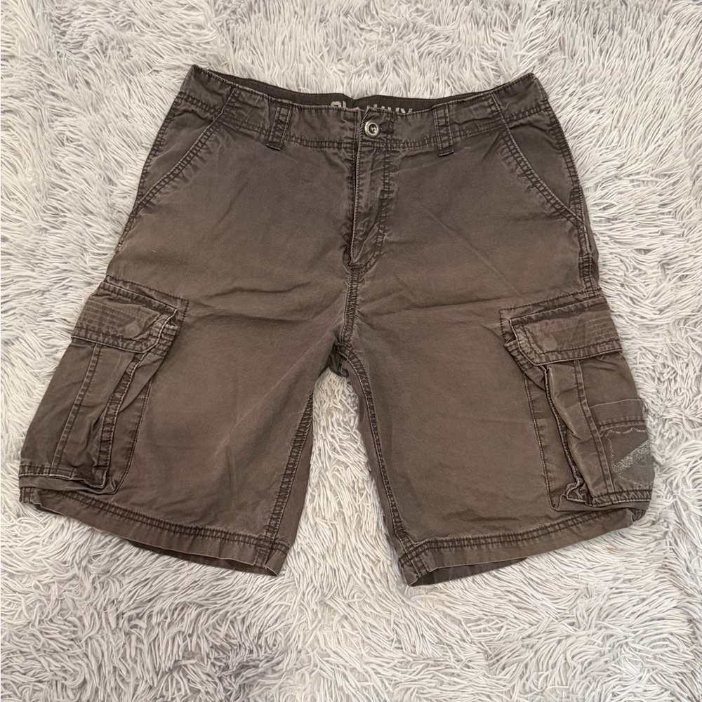 Old Navy Men's Dark Grey Cargo Shorts